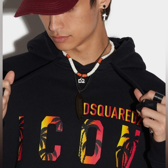 DSQUARED2 Icon Sunset Hoodie - Picture 6 of 15